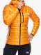 Pūkinė striukė moterims The North Face Summit Breithorn Hoodie - apricot glaze