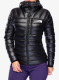Pūkinė striukė moterims The North Face Summit Breithorn Hoodie - tnf black