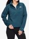 Džemperis moterims The North Face Vertical Thermal 1/4 Zip - midnight petrol