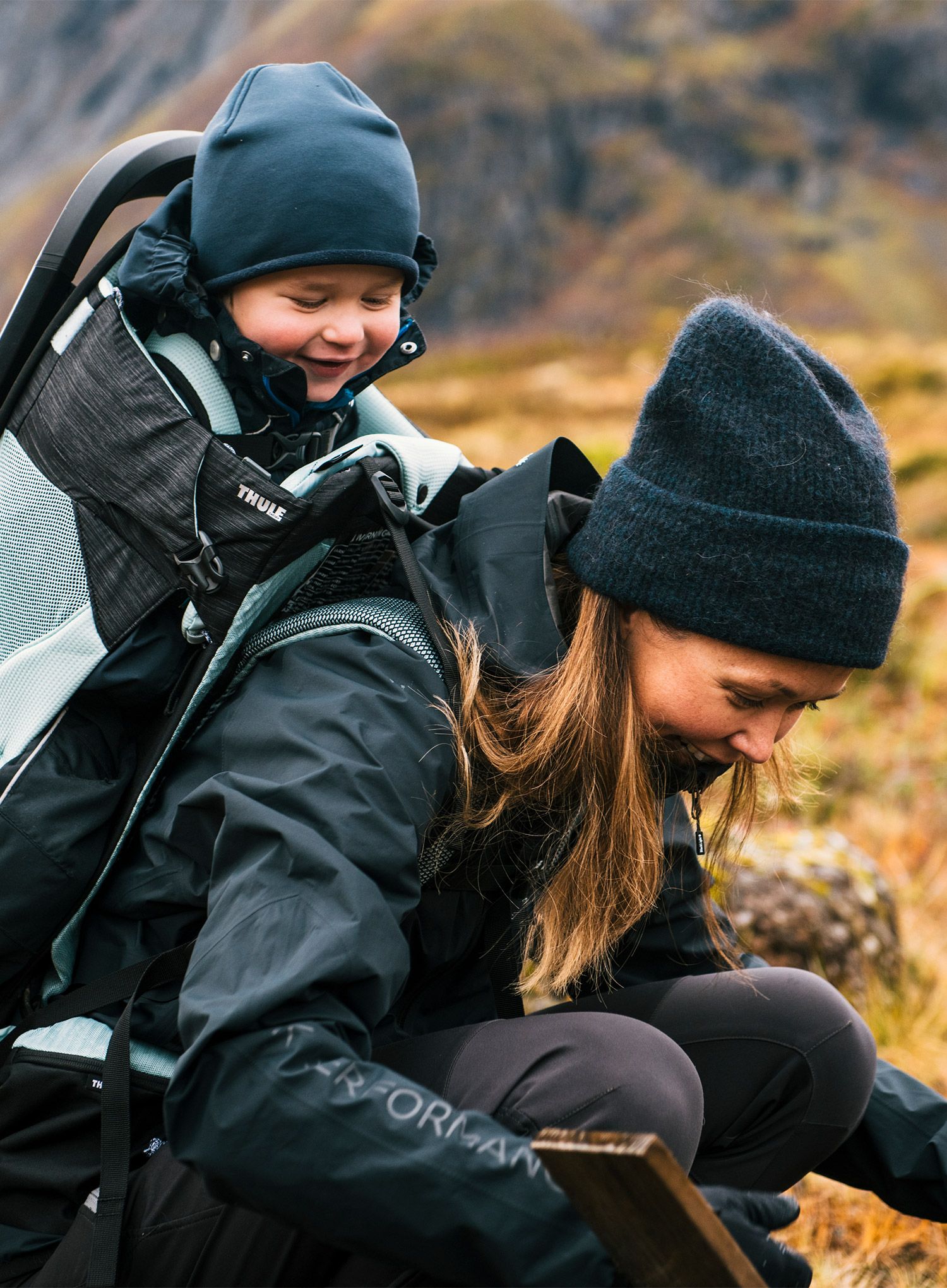 Pagalvė turistinei nešynei Thule Sapling Drool Pad Alaska