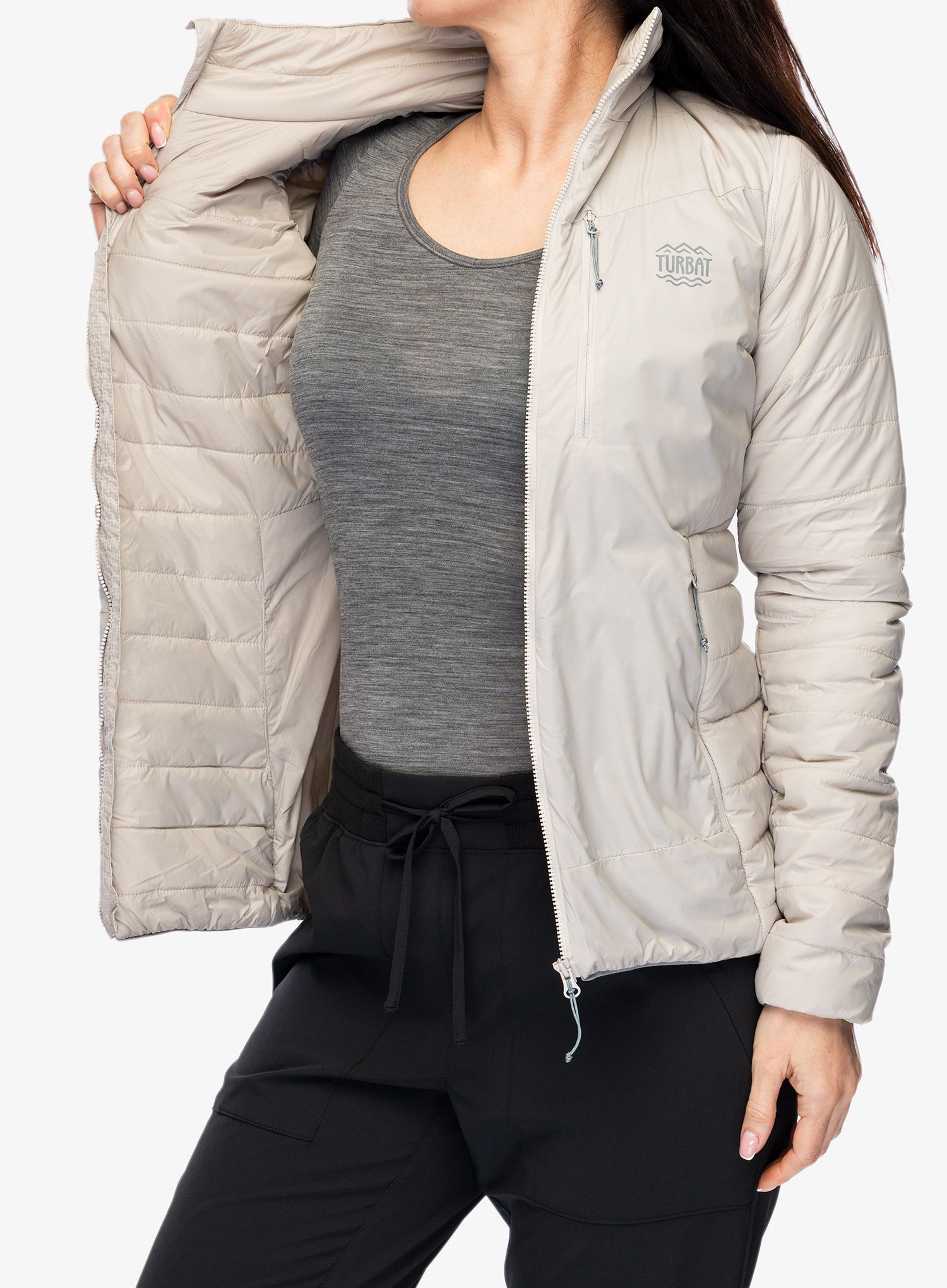 Šilta moteriška striukė Turbat Stranger Jacket - chateau gray