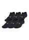 Kojinės Under Armour Essential 6-Pack No Show Socks - black/black/castlerock