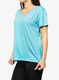 Moteriški marškinėliai Under Armour Rush Energy Core SS - glacier blue/white