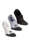 Kojinės Under Armour UA Performance Tech 3-Pack Ultra Low Tab - mod gray/white/jet gray