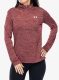 Džemperis moterims Under Armour UA Tech Twist 1/2 Zip - cardinal/white