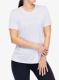 Moteriški greitai džiūstantys marškinėliai Under Armour UA Tech Twist SS - salt purple/white