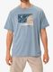 Marškinėliai Vaude Gleann T-Shirt II - nordic blue