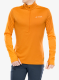 Flisinis džemperis Vaude Livigno Halfzip II - kumquat