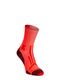 Bėgimo kojinės X-Socks Trailrun Perform Crew - fluo red/namib red