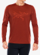 Džemperis bėgimui Arcteryx Cormac Logo LS - sequoia heather/solaris