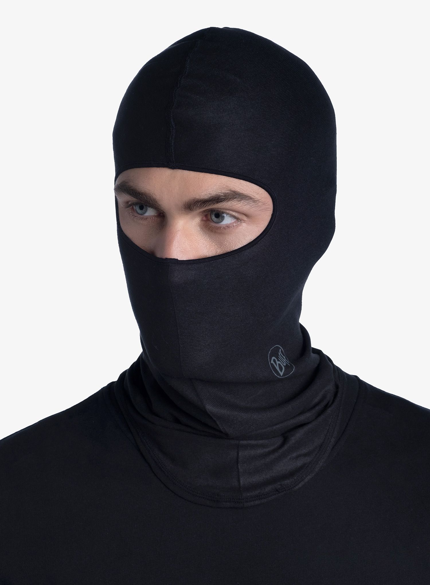 Balaklava Buff Ecostretch Balaclava - solid black