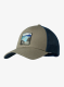 Kepurė su snapeliu Buff Explore Trucker Cap - tundra khaki