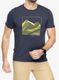 Marškinėliai su spauda CMP Verte T-Shirt Bamboo Jersey - b.blue/lime