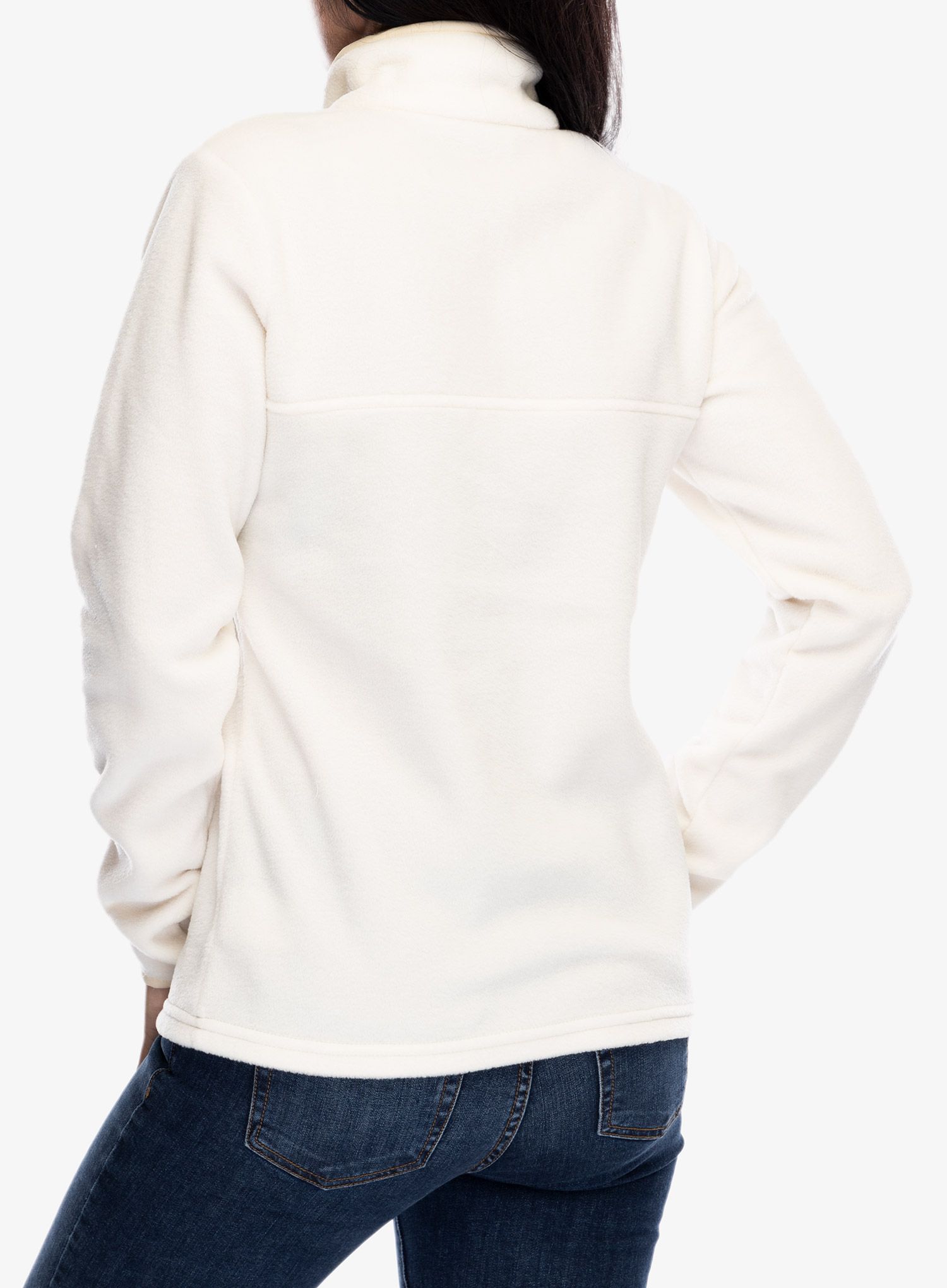 Džemperis moterims Columbia Benton Springs Half Snap Pull Over II - chalk/camel brown