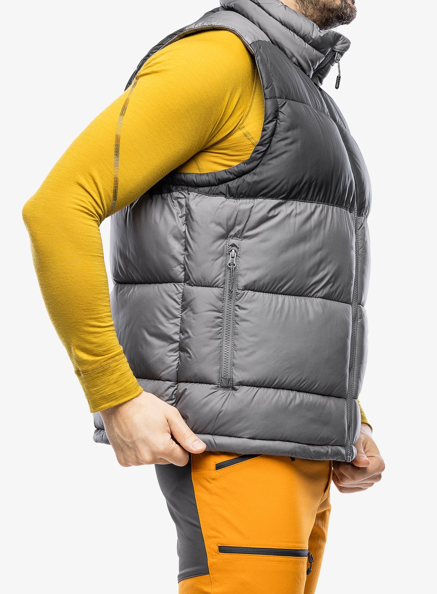 Apšiltinta liemenė Columbia Pike Lake II Vest - city grey/shark