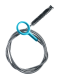 Šepetėlis Deuter Streamer Tube Brush - silver