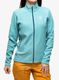 Flisinis džemperis moterims Haglofs Buteo Mid Jacket - frost blue