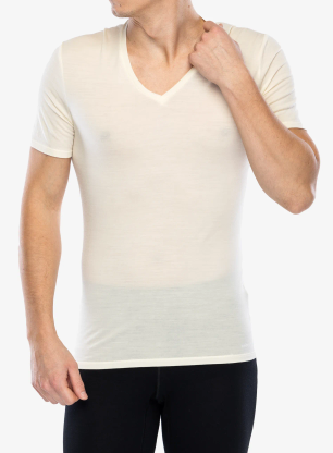 Termo marškinėliai Icebreaker Anatomica S/S V - undyed