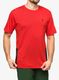 MTB marškinėliai Mons Royale Tarn Merino Shift T-Shirt - retro red/black