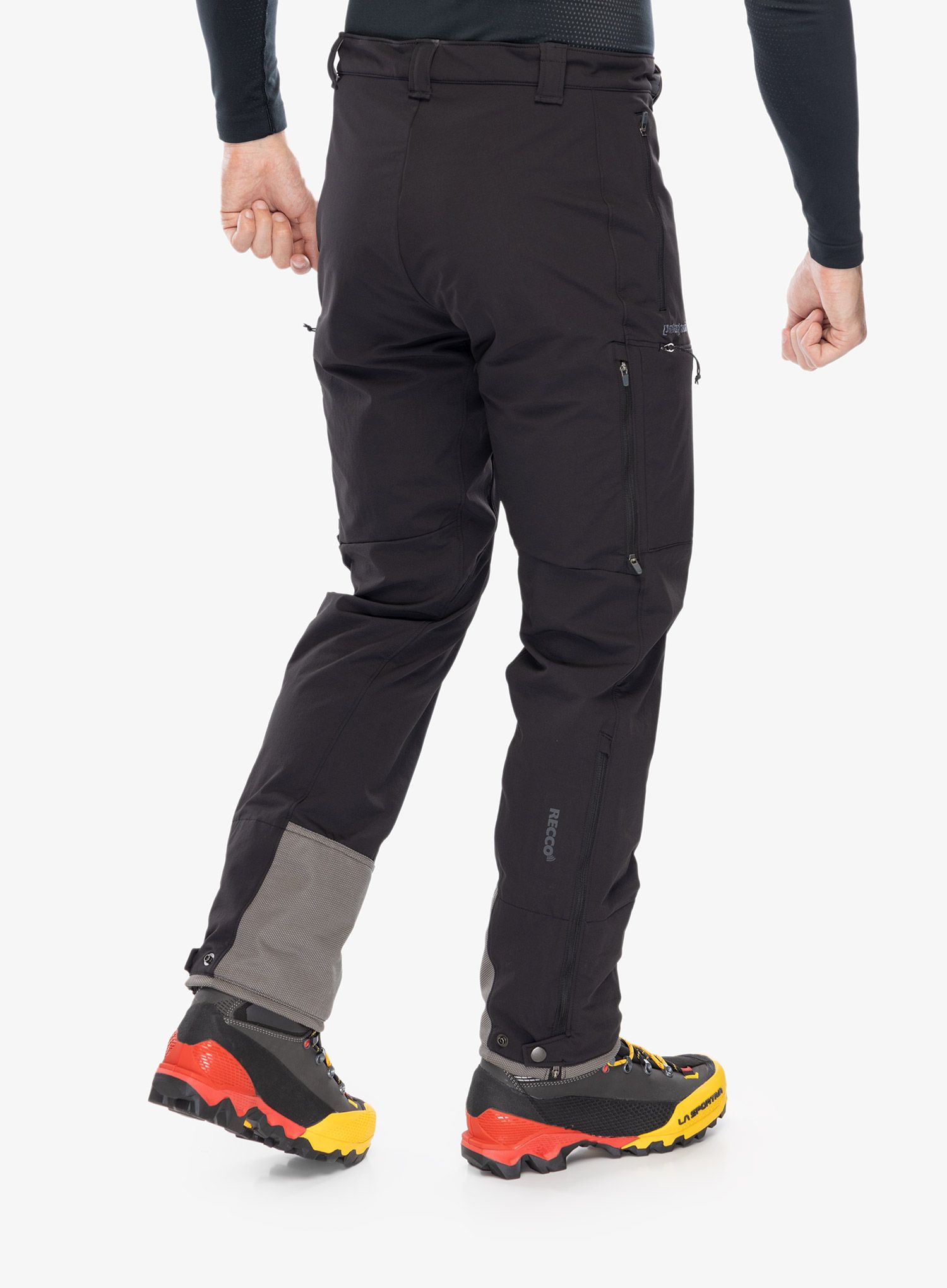 Softshell kelnės Patagonia Alpine Guide Pants - ink black
