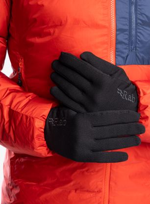 Pirštinės Rab Power Stretch Pro Glove - black
