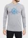 Vyriškas termoaktyvus džemperis Sensor Merino Active PT Tee L/S - grey compass