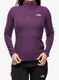 Moteriškas džemperis su užtrauktuku The North Face 100 Glacier 1/4 Zip - black currant