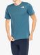Treniruočių marškinėliai The North Face 24/7 S/S Tee Reg - mallard blue