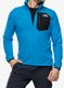 Flisinis džemperis The North Face Experit 1/4 Zip Grid Fleece - skyline blue/tnf black