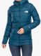 Moteriškas pūkinis paltas The North Face Hyalite Down Parka - midnight petrol