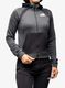 Moteriškas džemperis su užtrauktuku The North Face Ma Full Zip Fleece - grey/black