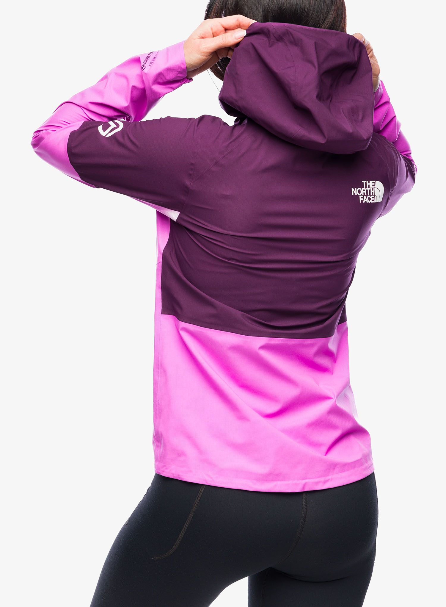 Bėgimo striukė moterims The North Face Summit Superior FUTURELIGHT Jacket - purple/flame