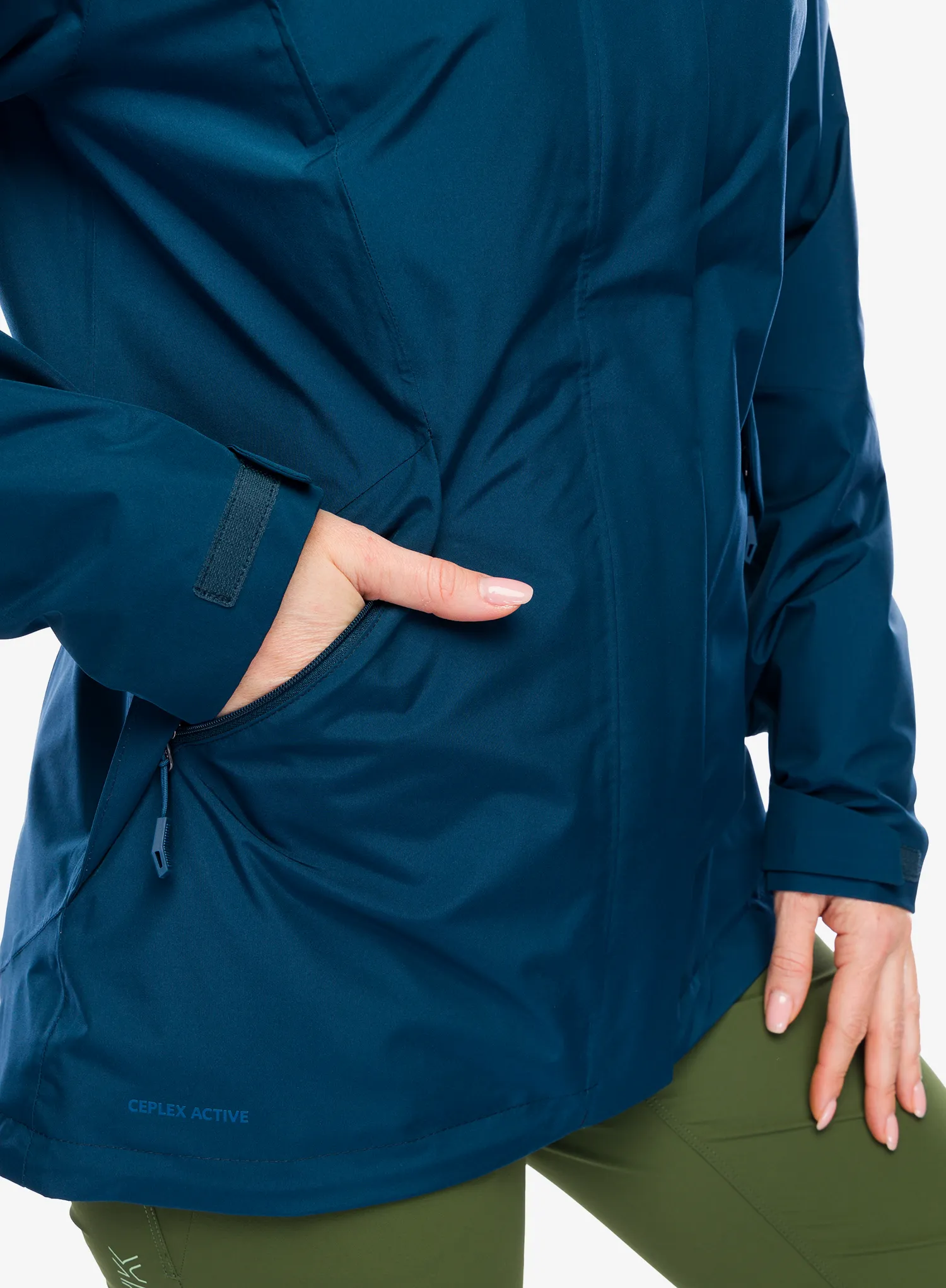 Moteriška striukė Vaude Rosemoor 3in1 Jacket II - dark sea