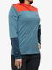 Džemperis su gobtuvu moteriškas Vaude Tremalzo LS Shirt - blue gray uni