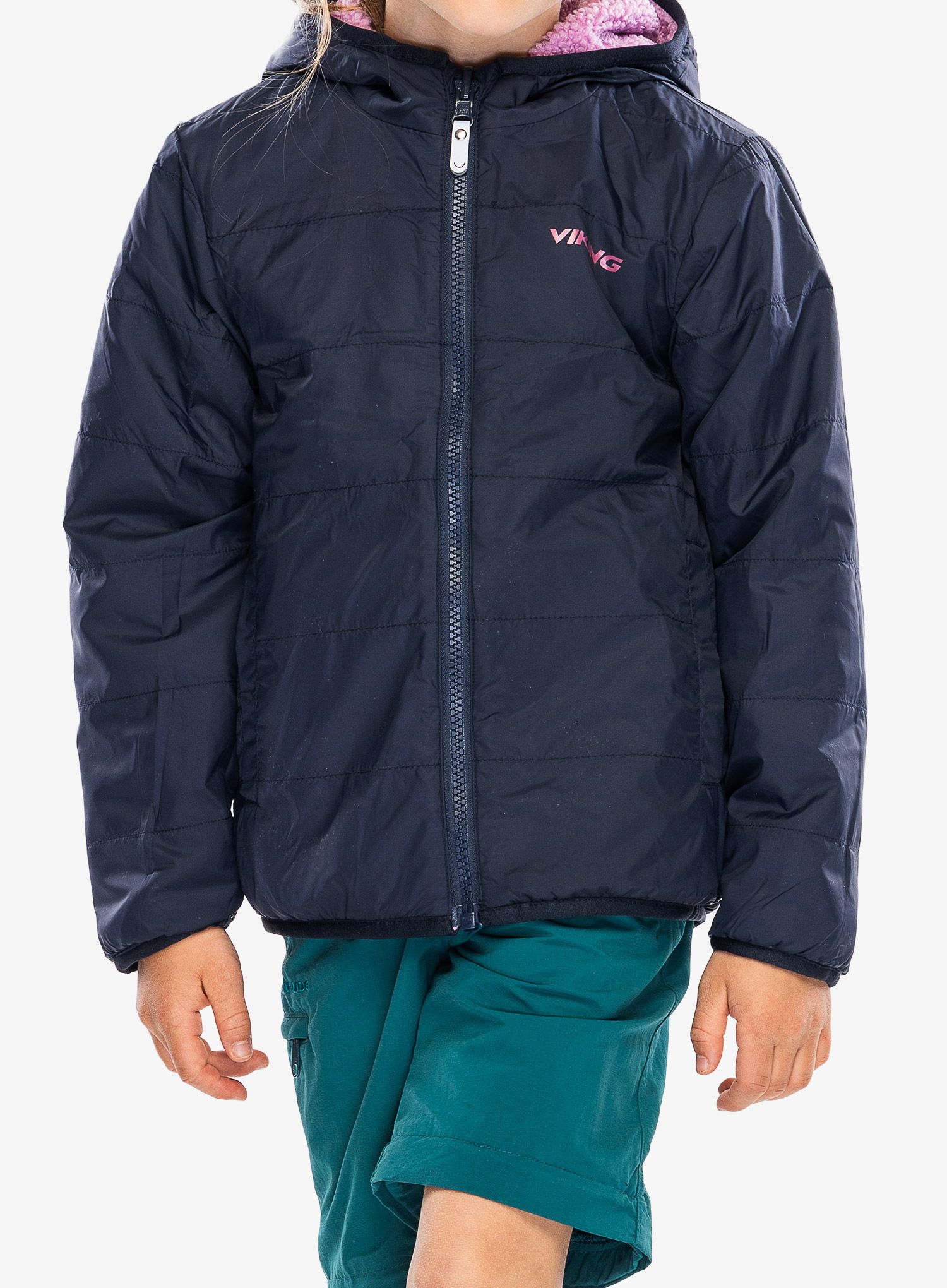 Vaikiška striukė Viking Play Reversible Pilejacket - lavender