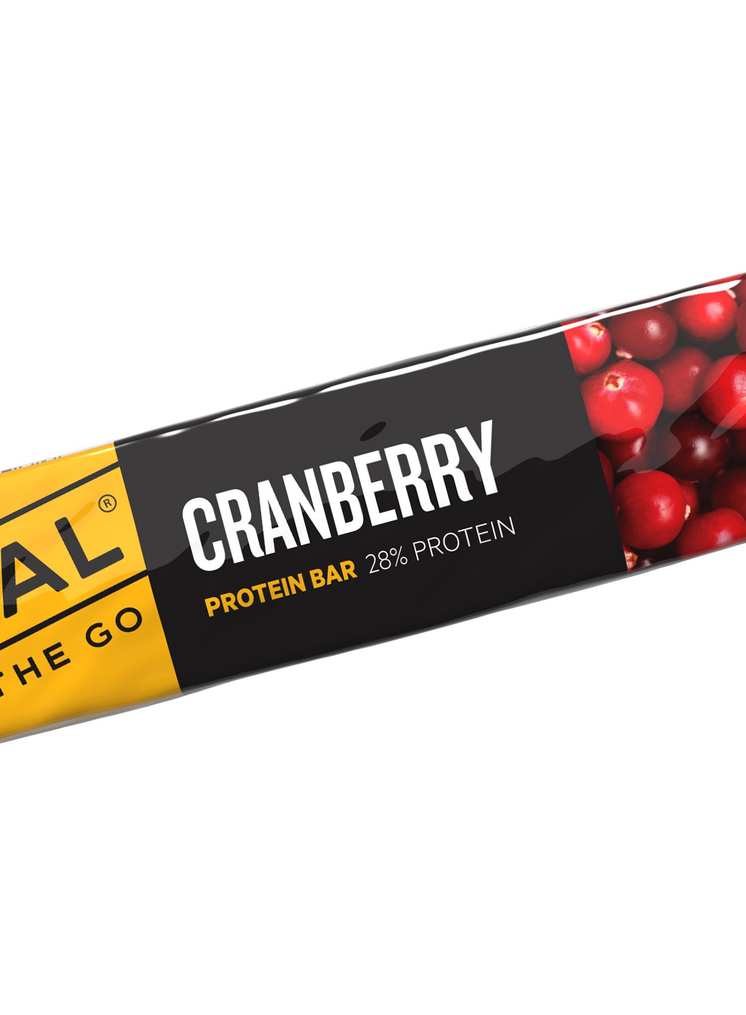 Energetinis batonėlis Real Turmat Protein Bar Cranberry 40 g