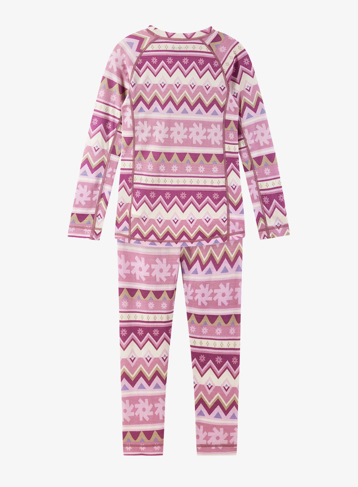 Termoaktyvus apatinis trikotažas vaikams Reima Taitoa - grey pink