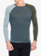 Termoaktyvus apatinis trikotažas Ortovox 120 Comp Light Long Sleeve - dark arctic grey