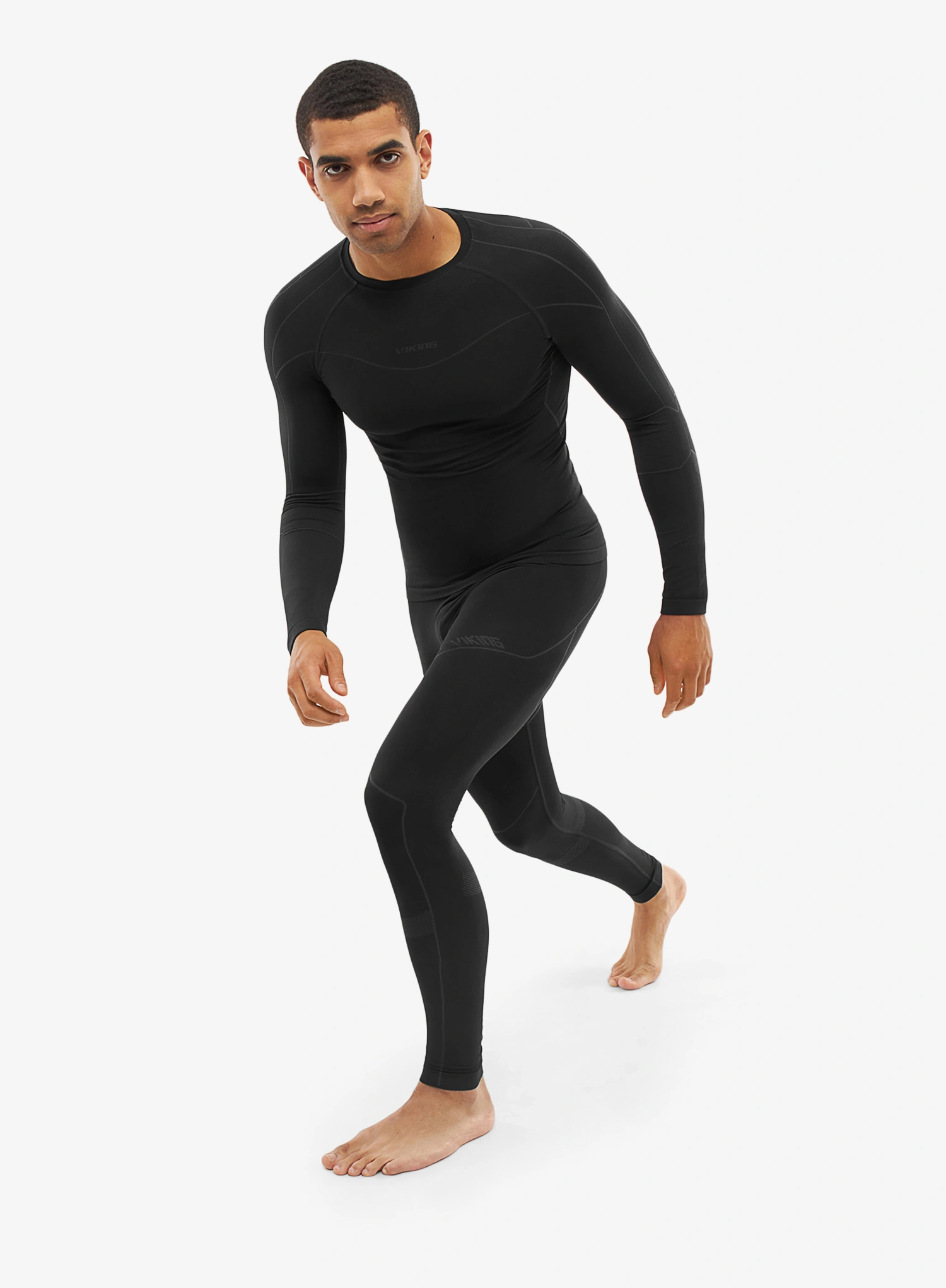 Termoaktyvus apatinis trikotažas Viking Base Layer Gary Set - black