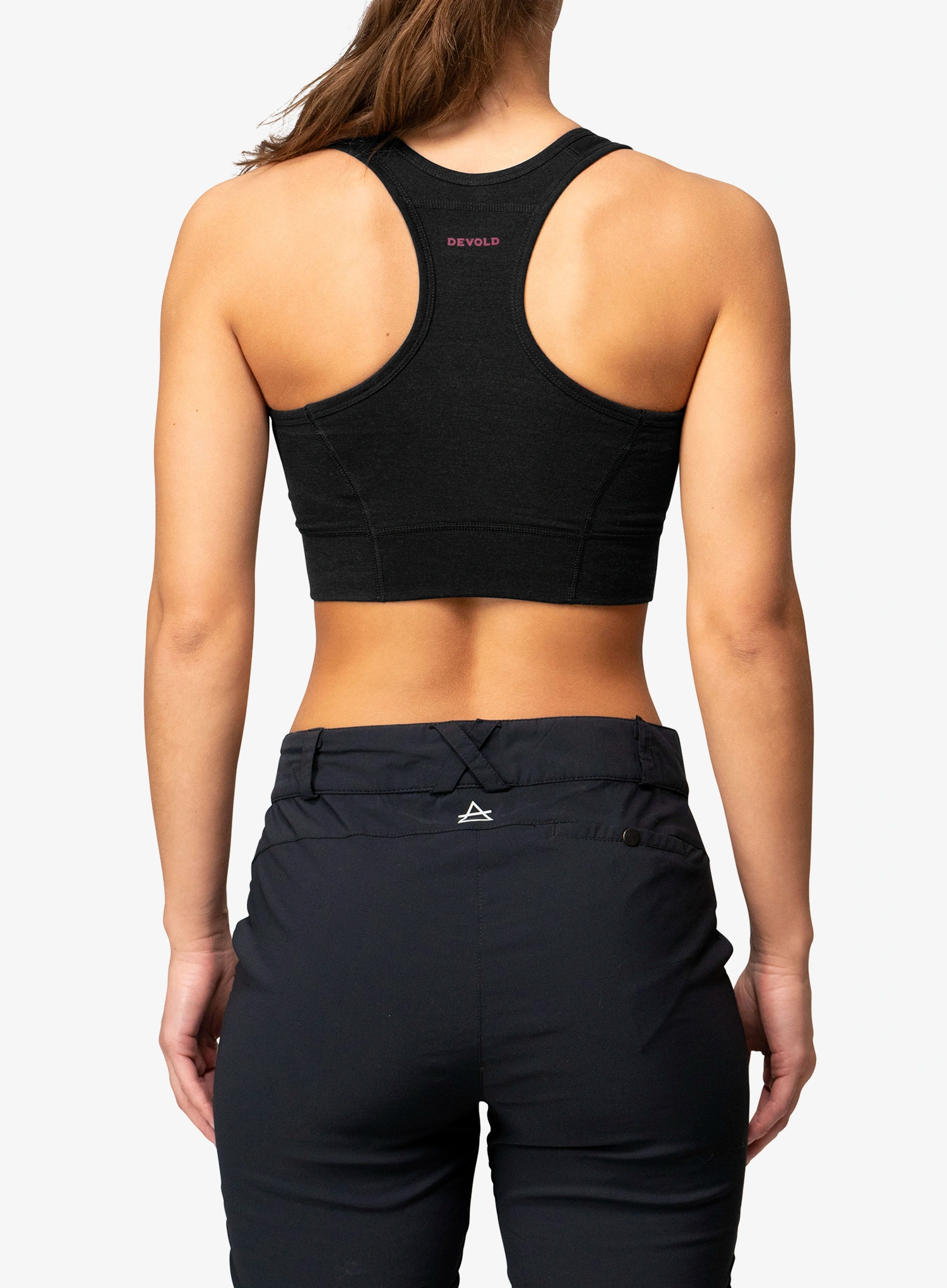 Sportinė liemenėlė Devold Berle Merino Bra - caviar