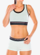 Sportinė liemenėlė Ortovox 185 Rock N Wool Sport Top - green acid