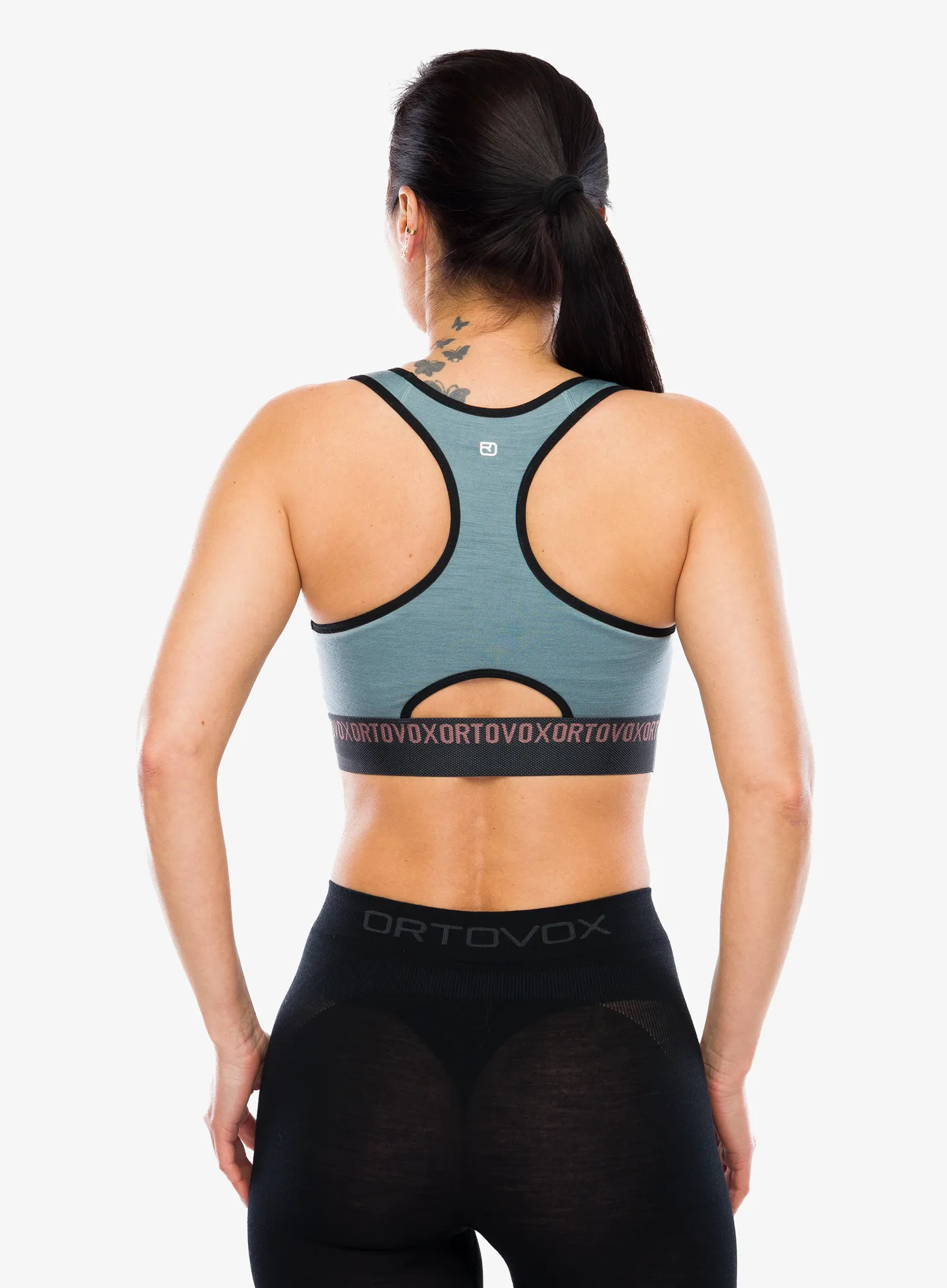 Sportinė liemenėlė Ortovox 185 Rock N Wool Sport Top - icy shore