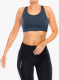 Sportinė liemenėlė Salomon Cross Run Bra - midnight navy/deep black