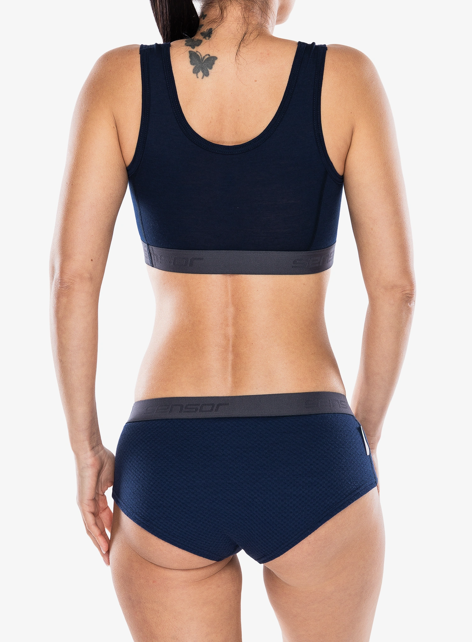 Sportinė liemenėlė Sensor Merino Active Bra - deep blue