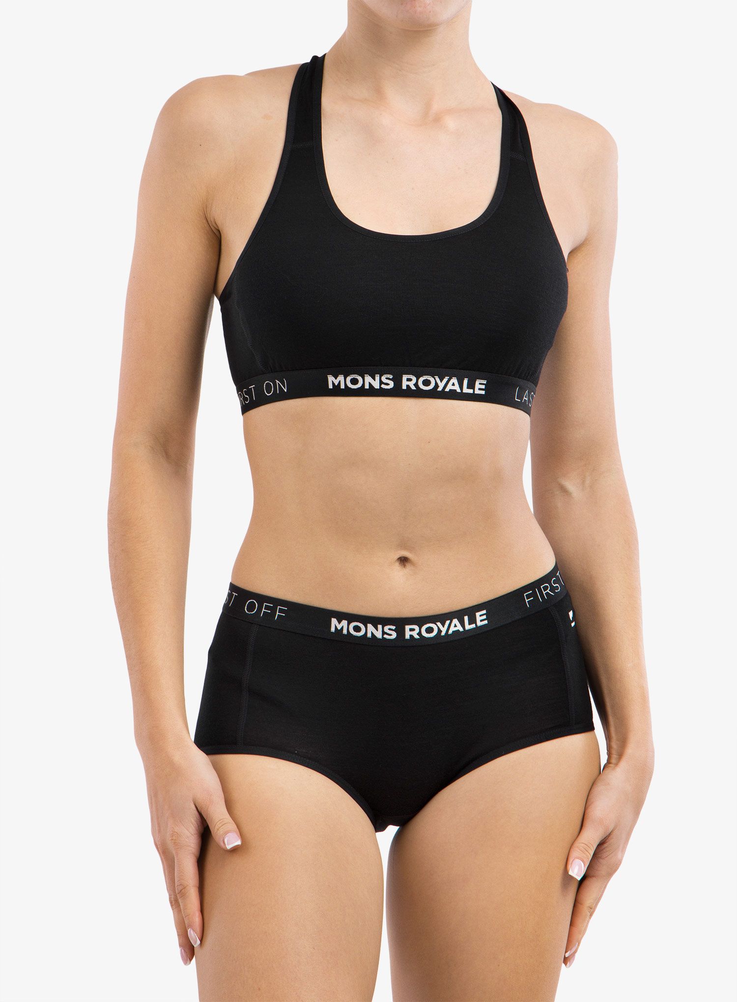 Sportinė liemenėlė Mons Royale Sierra Sports Bra - black
