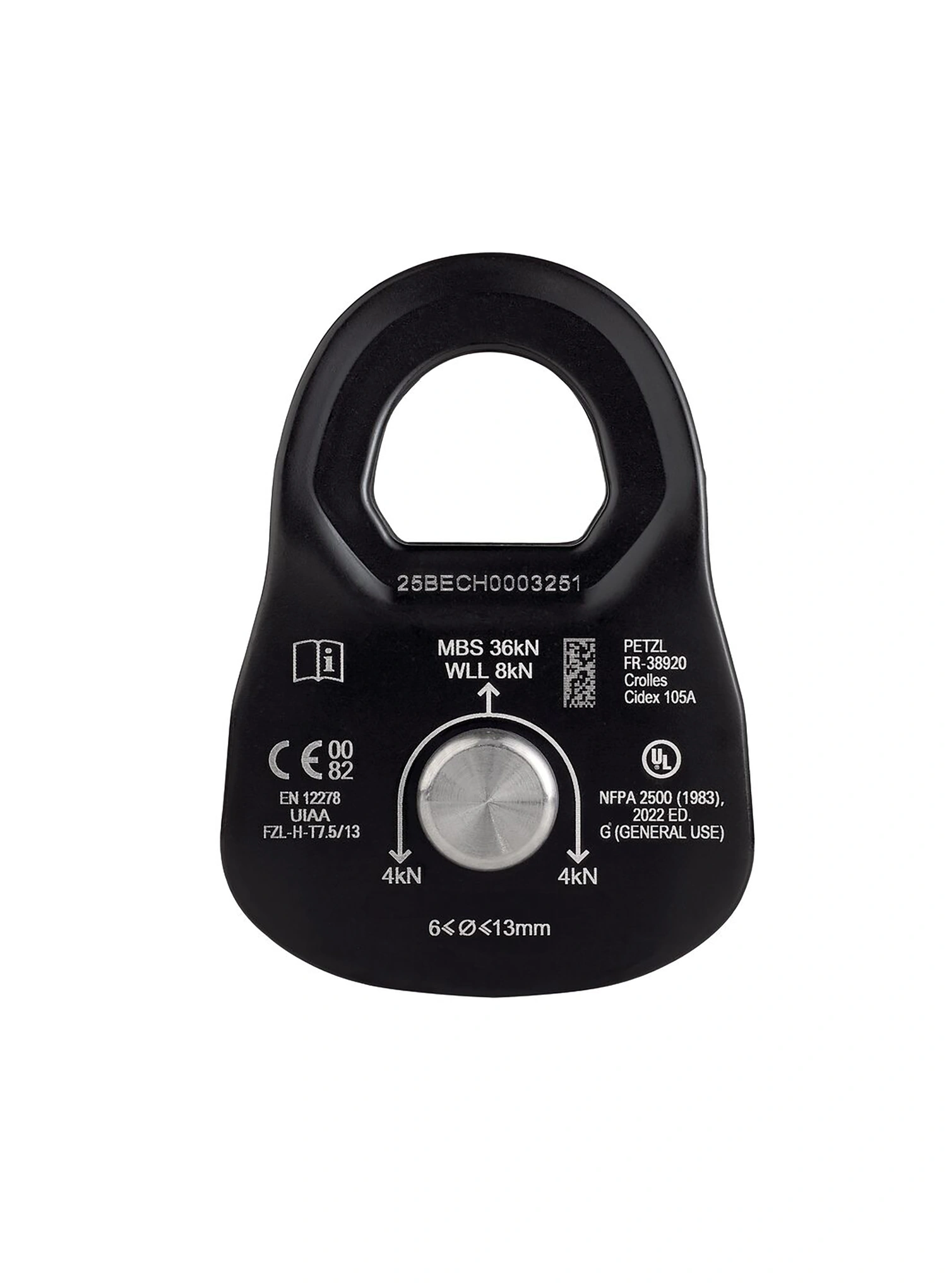 Skriemulys Petzl Rescue M - black 