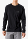 Džemperis Arcteryx Kragg SL Cotton LS - black