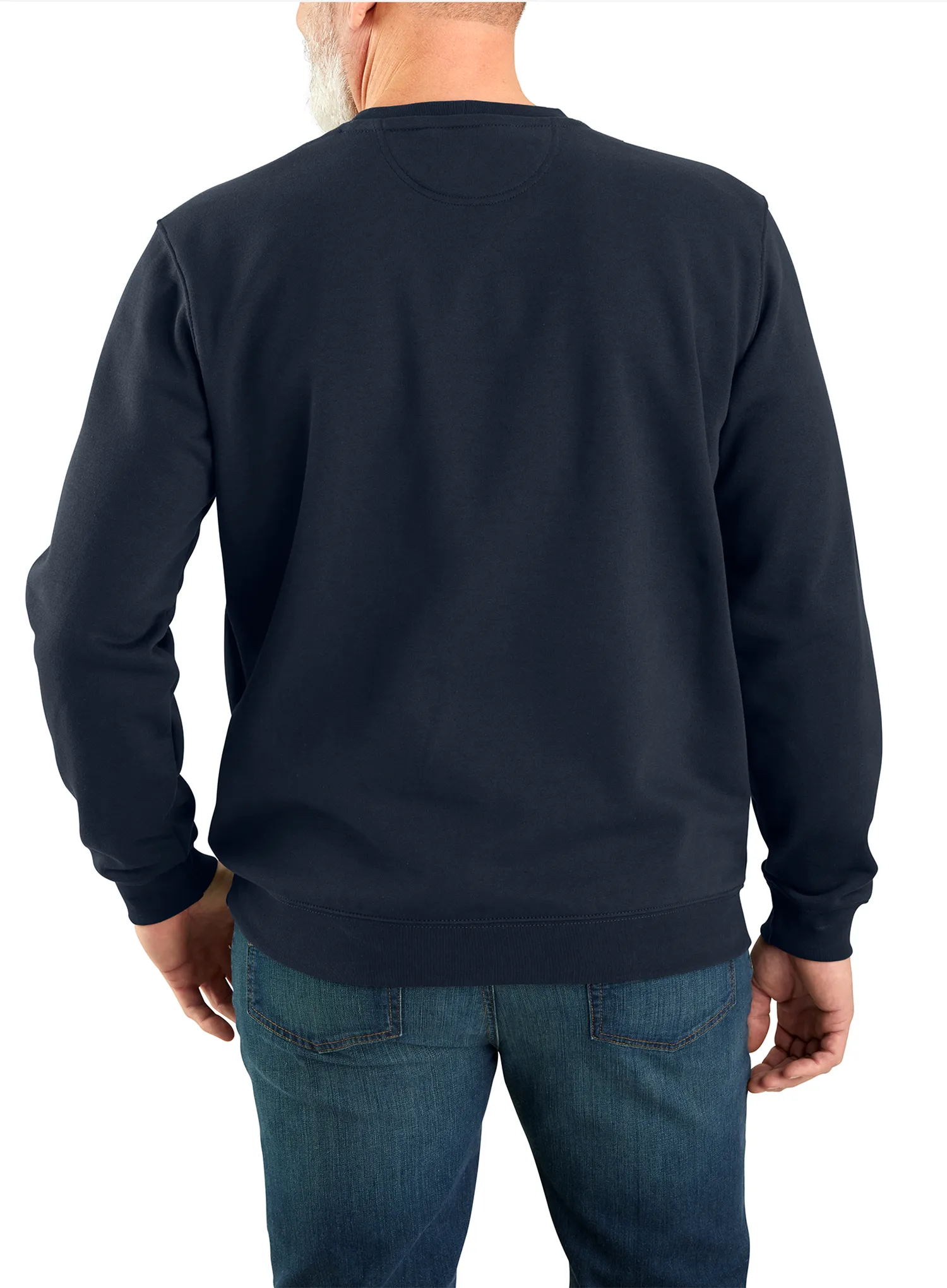 Džemperis Carhartt Marquette Crewneck Sweatshirt - new navy
