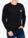 Džemperis Carhartt Midweight L/S Pocket T-Shirt - black