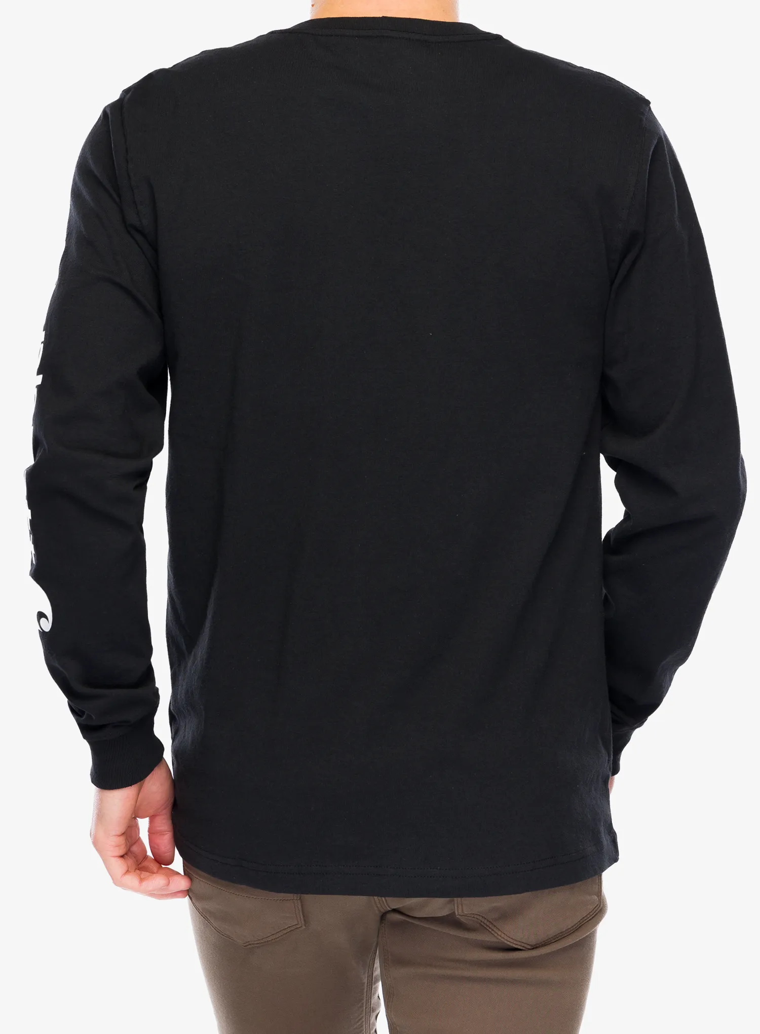 Džemperis Carhartt Sleeve Logo T-Shirt L/S - black